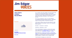 Desktop Screenshot of jimedgarvoices.com