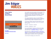 Tablet Screenshot of jimedgarvoices.com